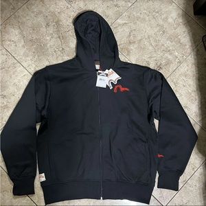 NWT EVISU heritage zip up hoodie XL
